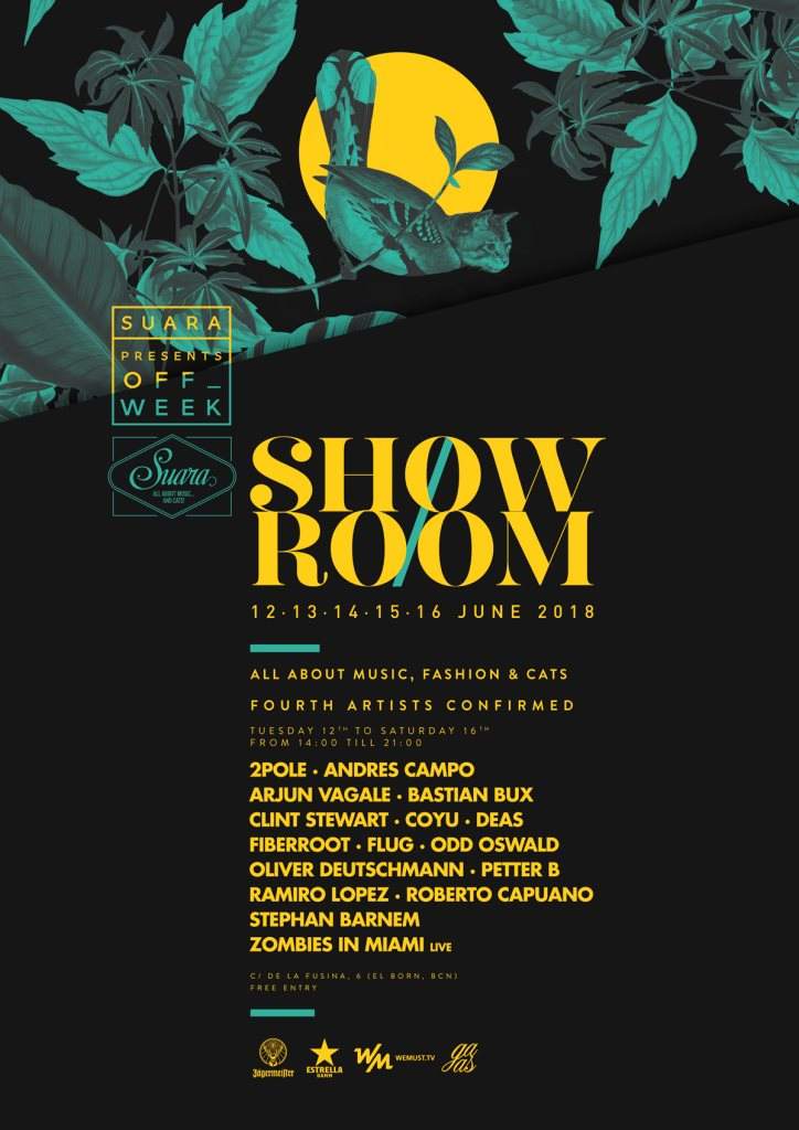 Suara Showroom 2018 - Página frontal