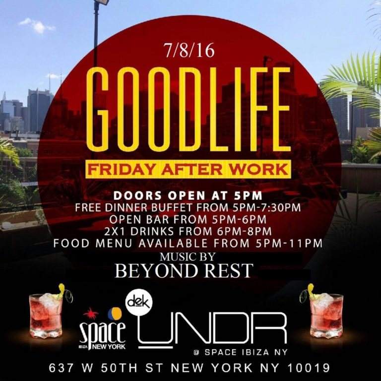Rooftop Party bei DEK - Space Ibiza New York Rooftop, New York City