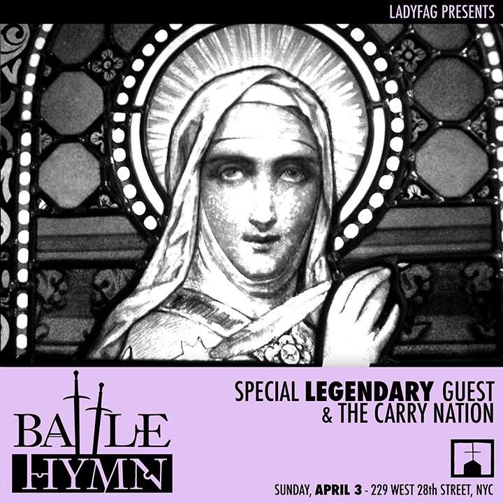 Battle Hymn - フライヤー表