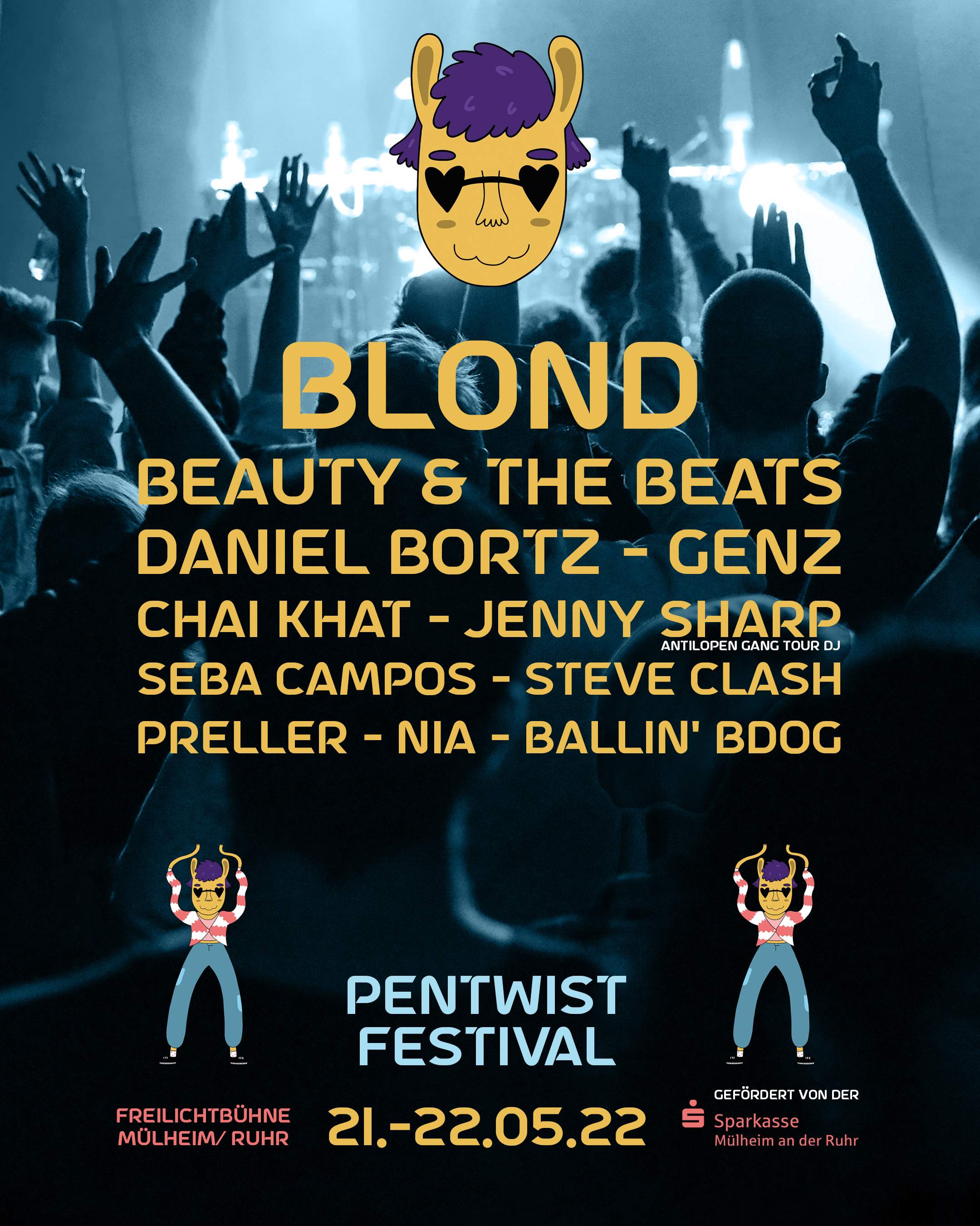Pentwist Festival - フライヤー表