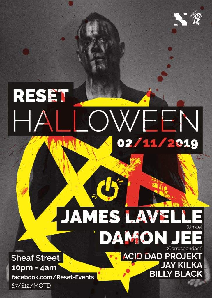 Reset Halloween - James Lavelle & Damon Jee - Página frontal