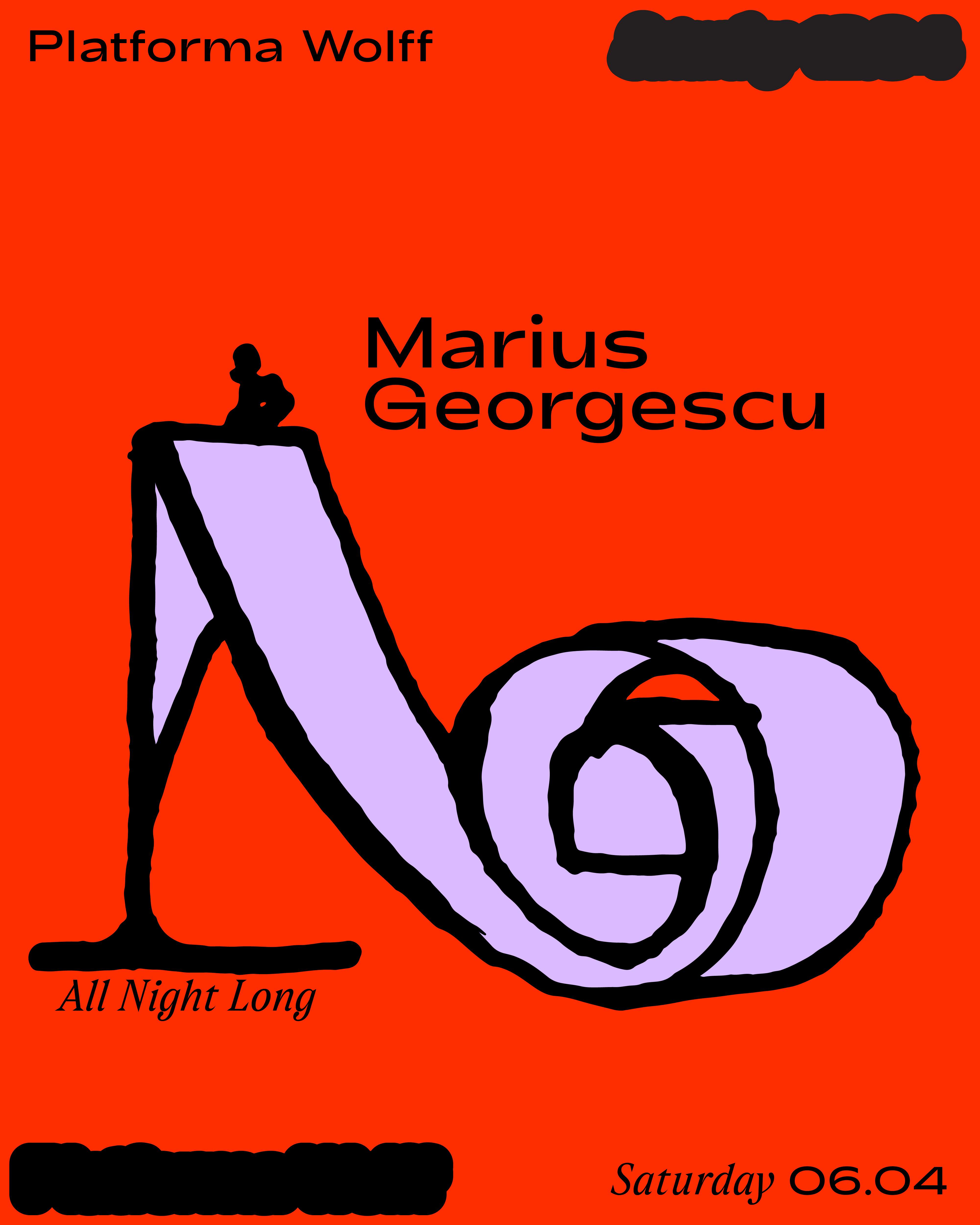 PW Spring '24 • Marius Georgescu (all night long) - Página frontal