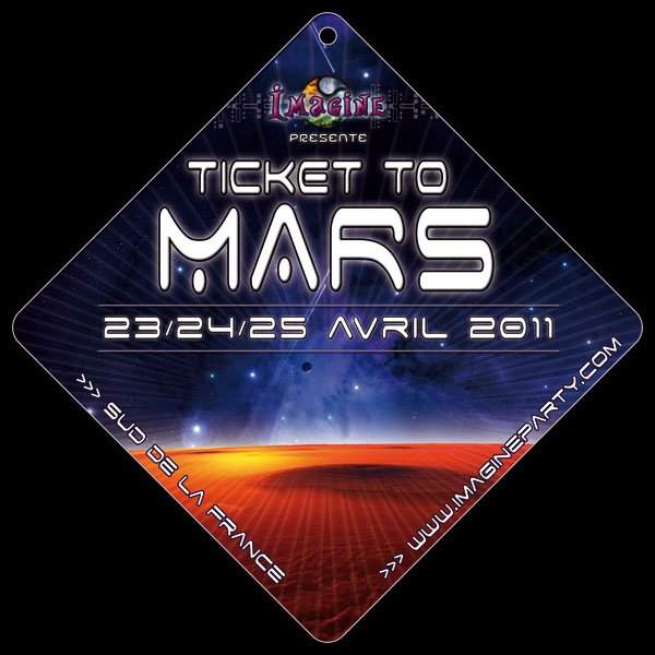 Ticket To Mars - フライヤー表