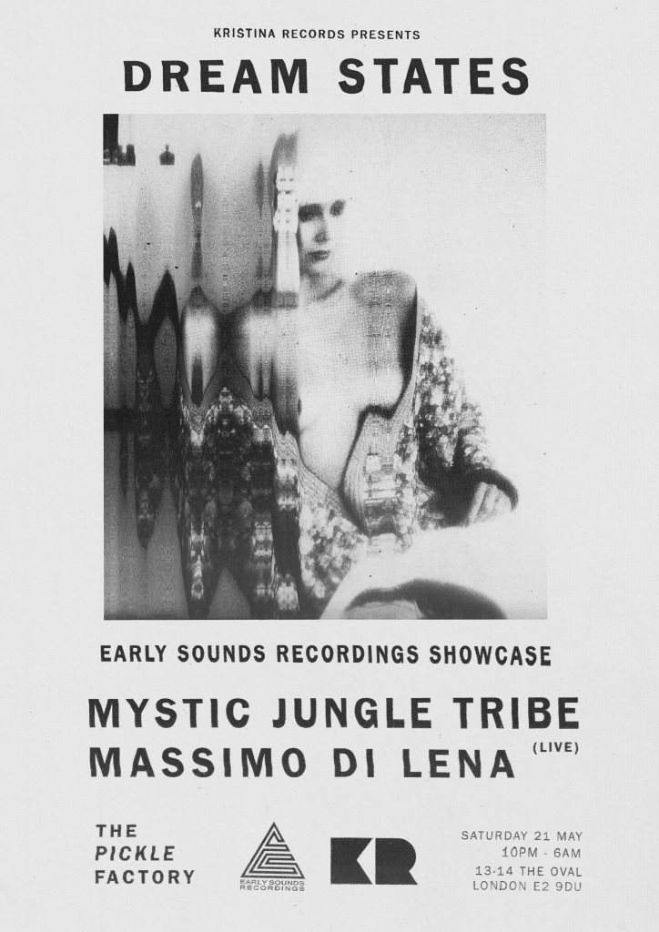 Dream States with Early Sounds Recordings - Mystic Jungle Tribe & Massimo Di Lena - Página frontal