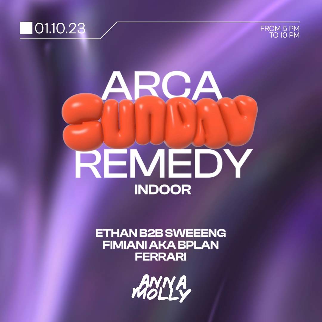 Arca Sunday Remedy: Anna Molly - Página frontal