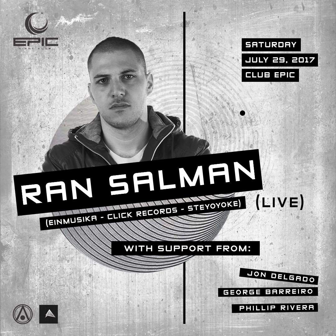 Oidos Adultos presents Ran Salman (Live) - フライヤー表