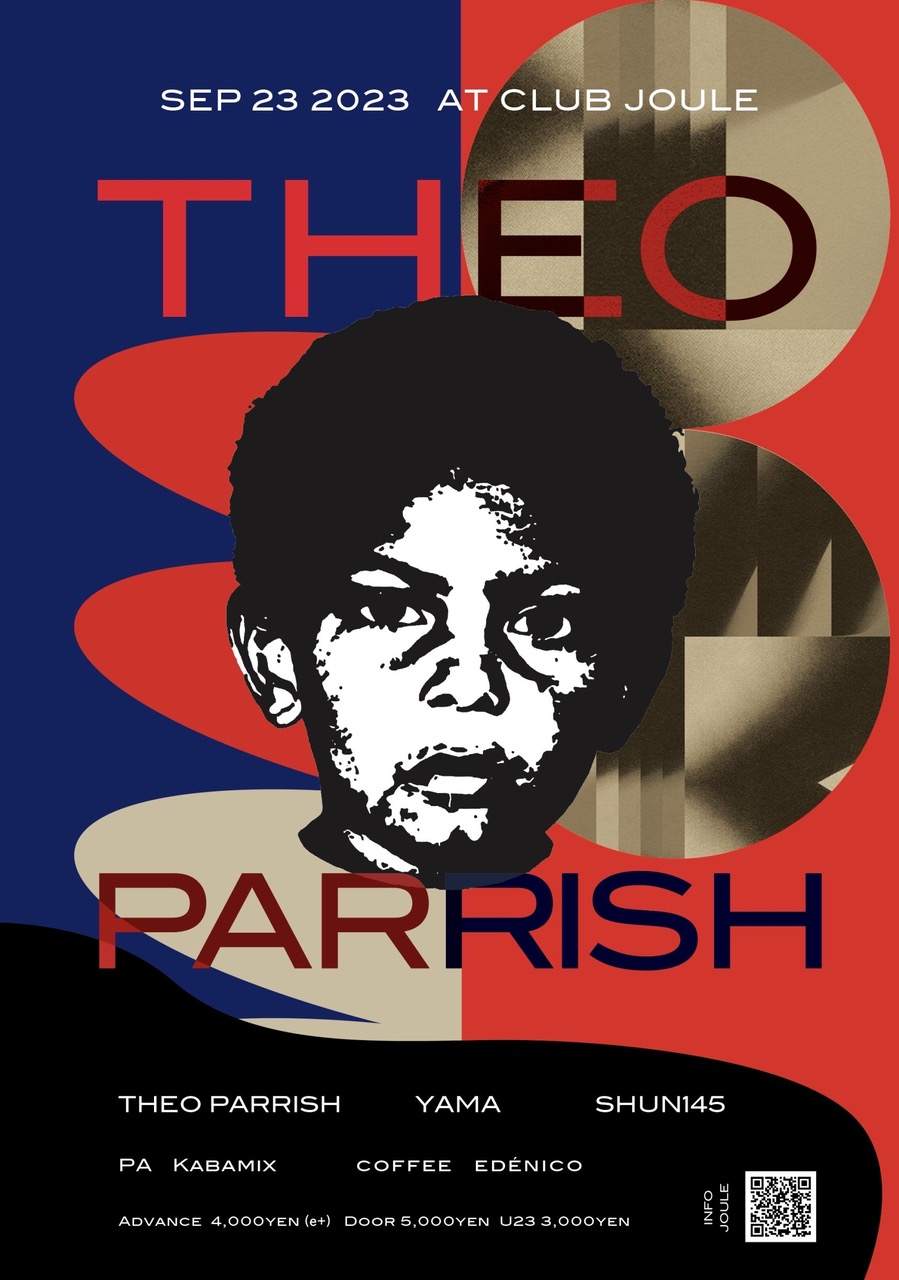 Theo Parrish Japan Tour 2023 in Osaka at Joule, Osaka