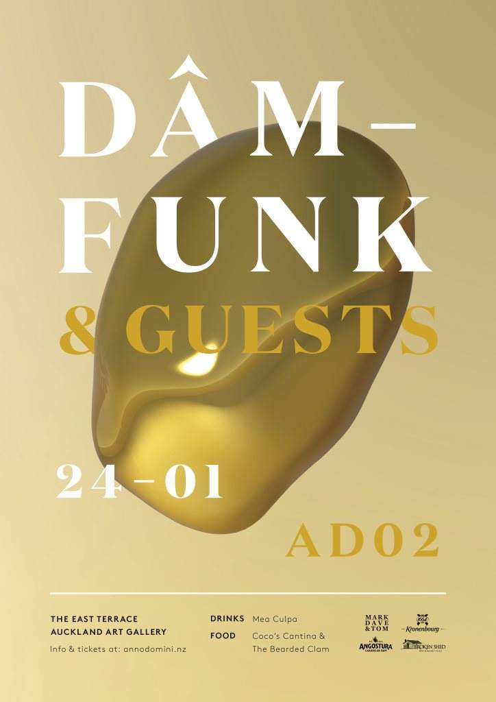 Anno Domini 2016: Dām-Funk & Guests - Página frontal