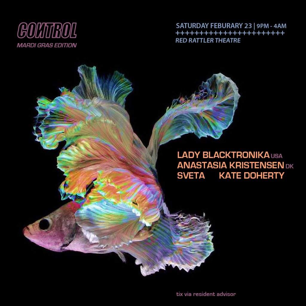 Control presents Anastasia Kristensen & Lady Blacktronika - Página frontal