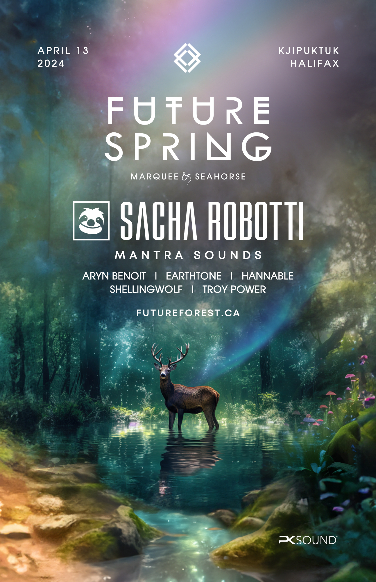 Future Spring 2024 featuring Sacha Robotti & Mantra Sounds - Página frontal