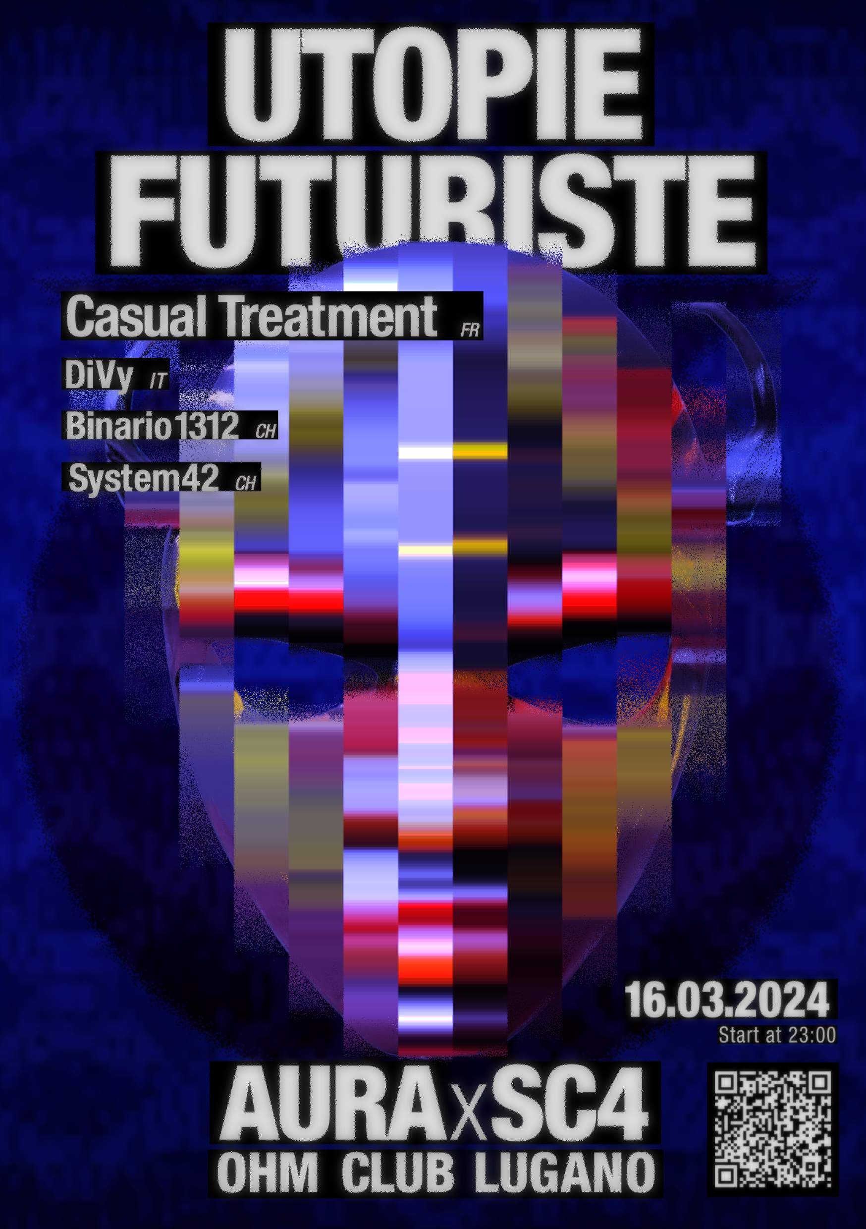 Utopie Futuriste - フライヤー表