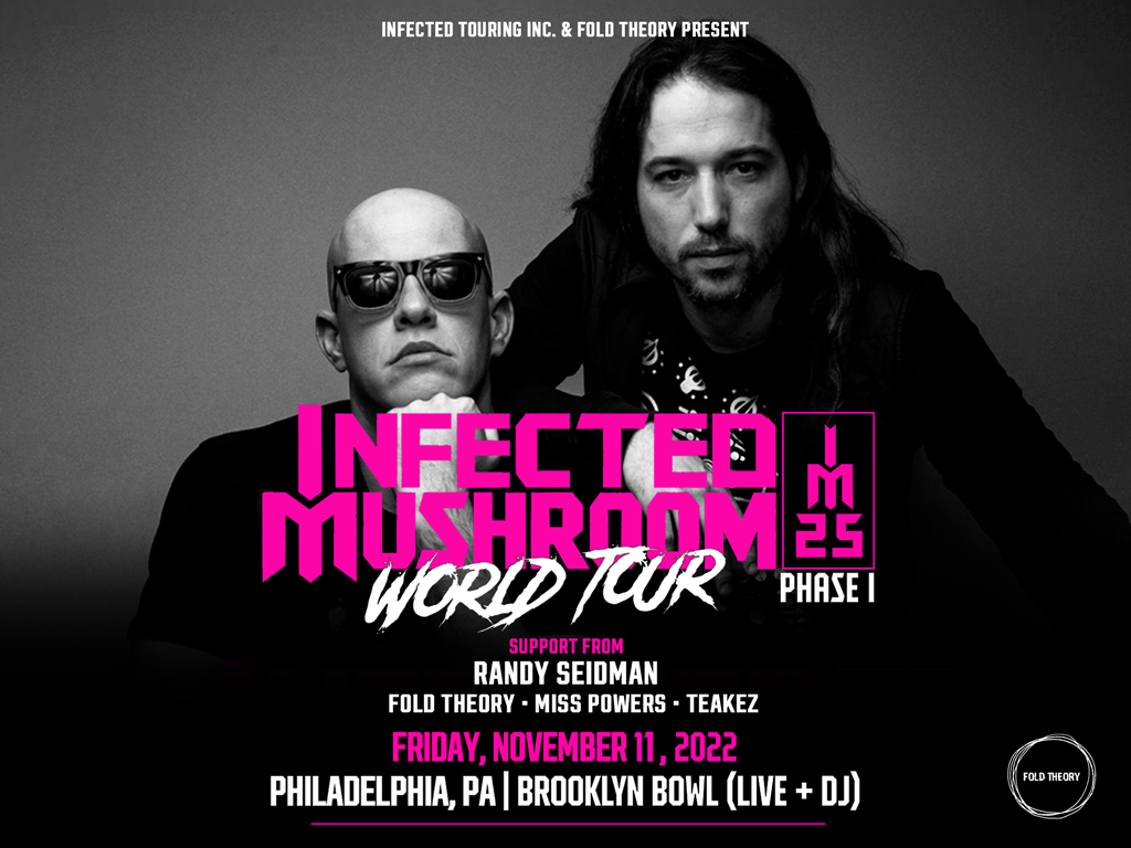 Fold Theory presents: Infected Mushroom - Flyer front