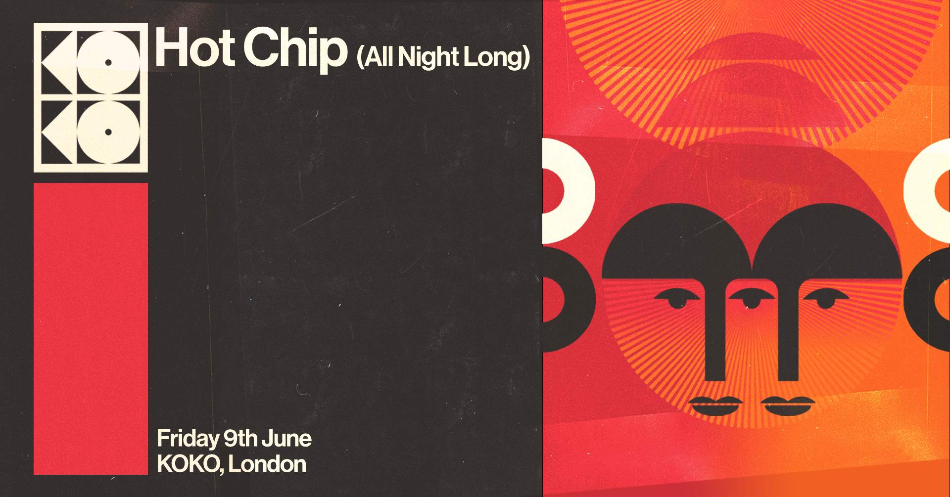 Hot chip on sale london tickets