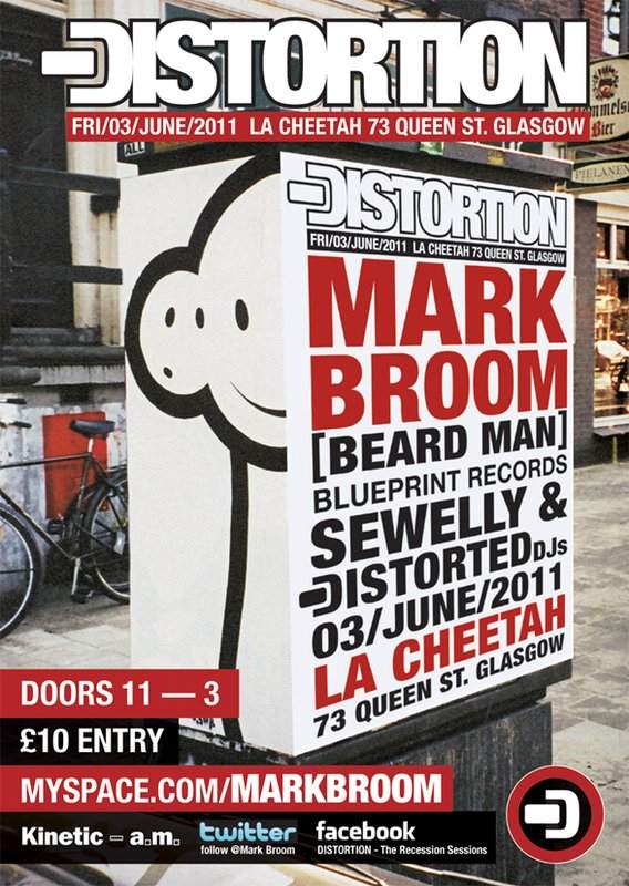 Distortion presents The Recession Sessions with Mark Broom - Página frontal