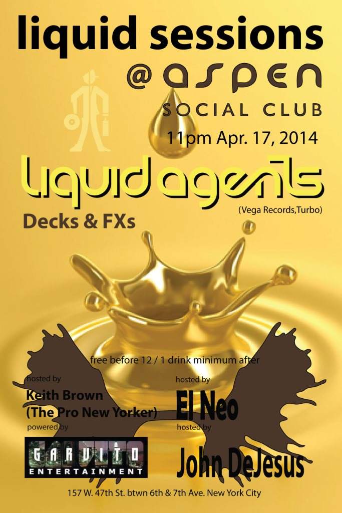 Liquid Agents Iive Decks & Fx - Página frontal
