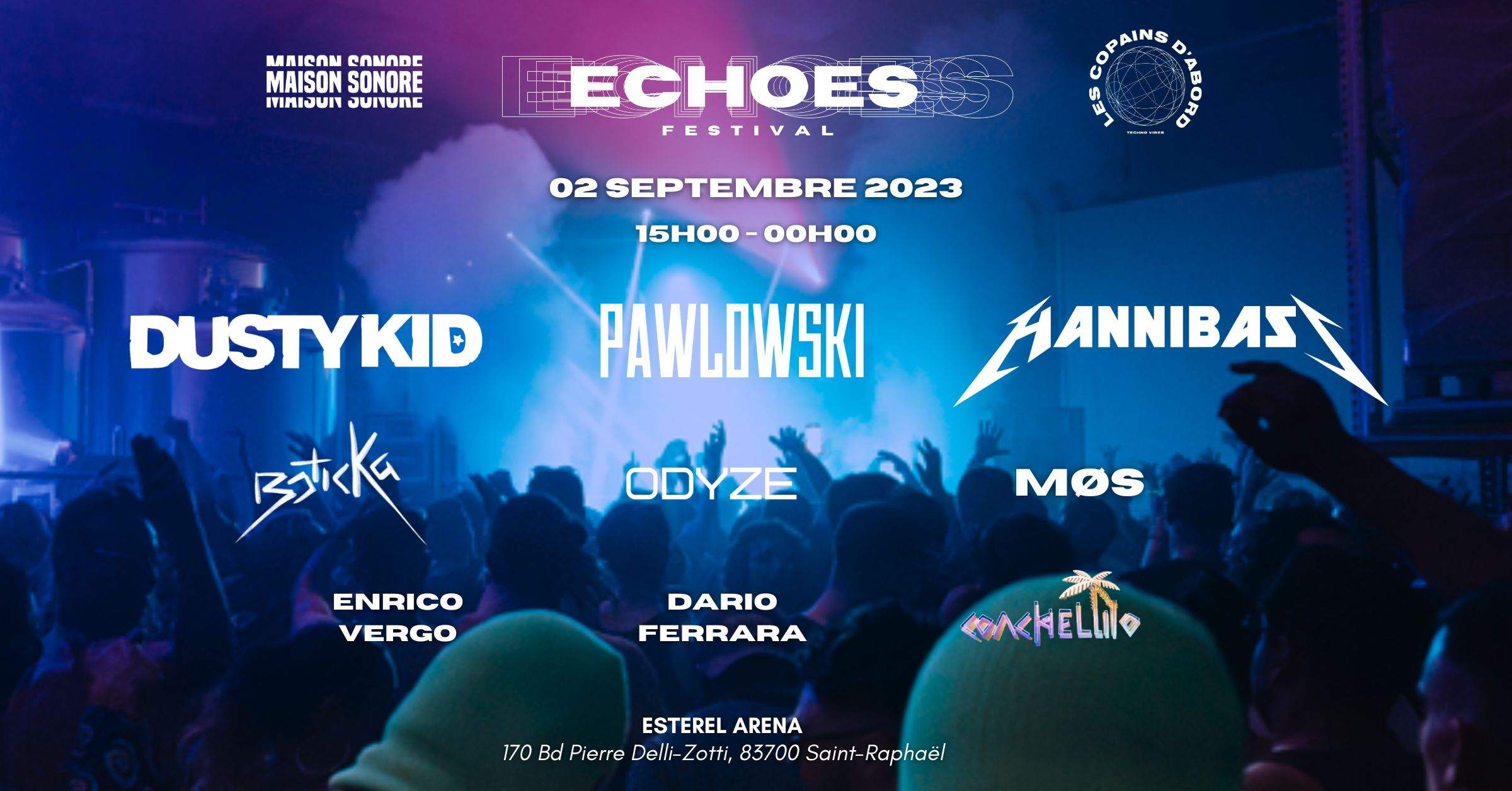 ECHOES FESTIVAL - フライヤー表