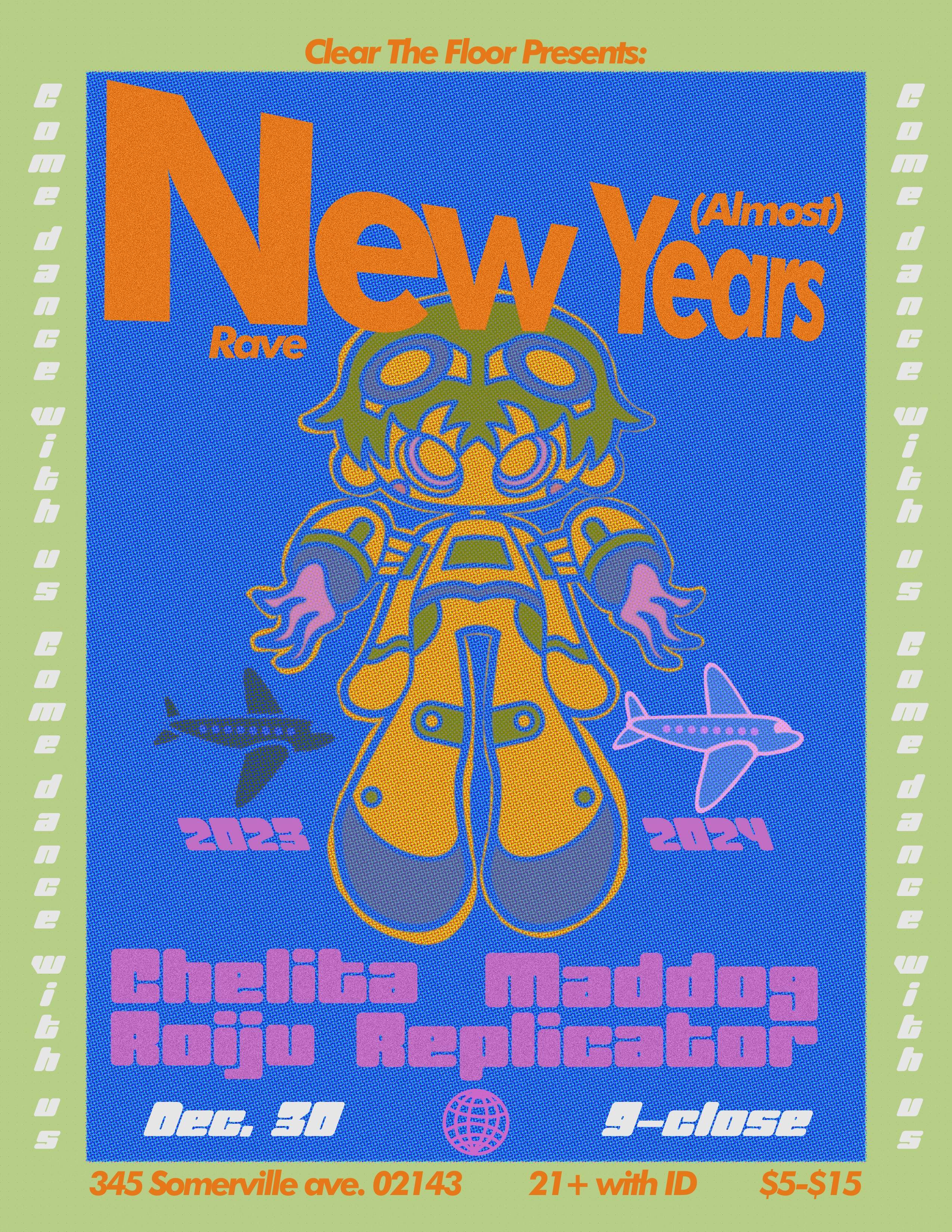 Clear The Floor presents: (Almost) New Years Rave bij Union Tavern, Boston
