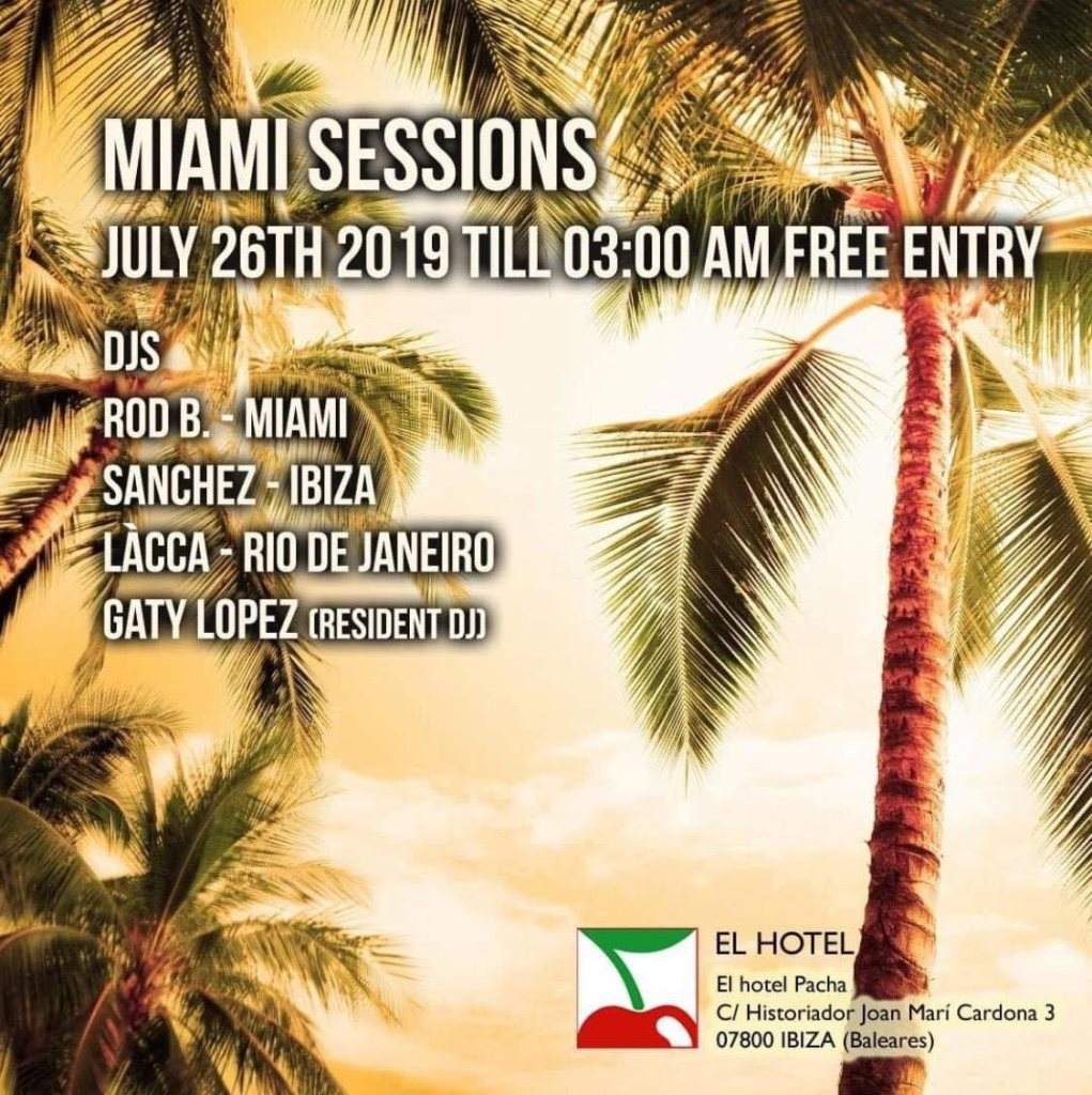 Miami Sessions - Página frontal