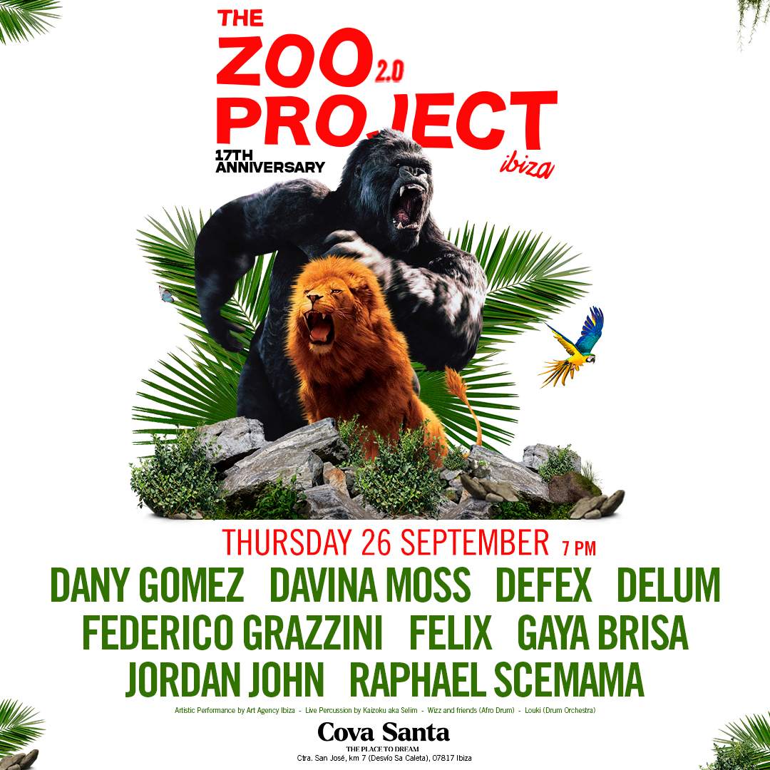 Zoo Project at Cova Santa, Ibiza