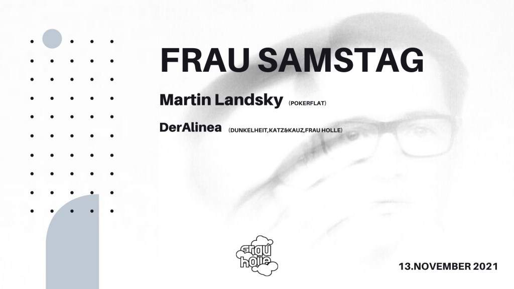 Frau Samstag with Martin Landsky (Poker Flat Recordings) - Página frontal