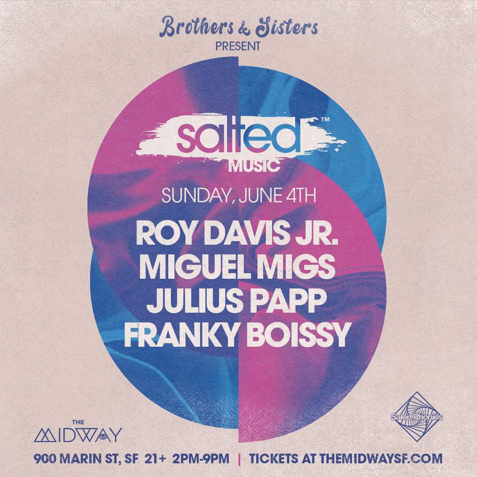 Brothers & Sisters presents Salted - フライヤー表