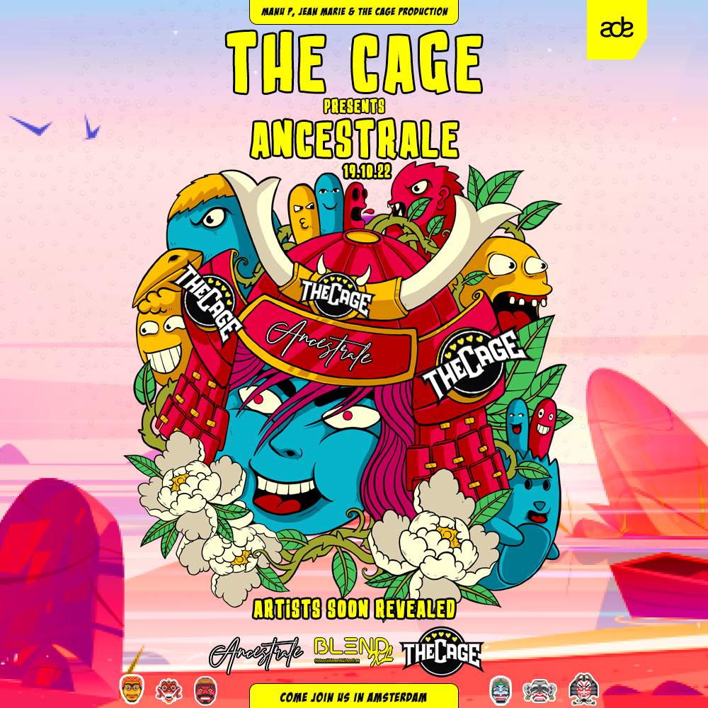 The Cage at Amsterdam Dance Event - フライヤー裏