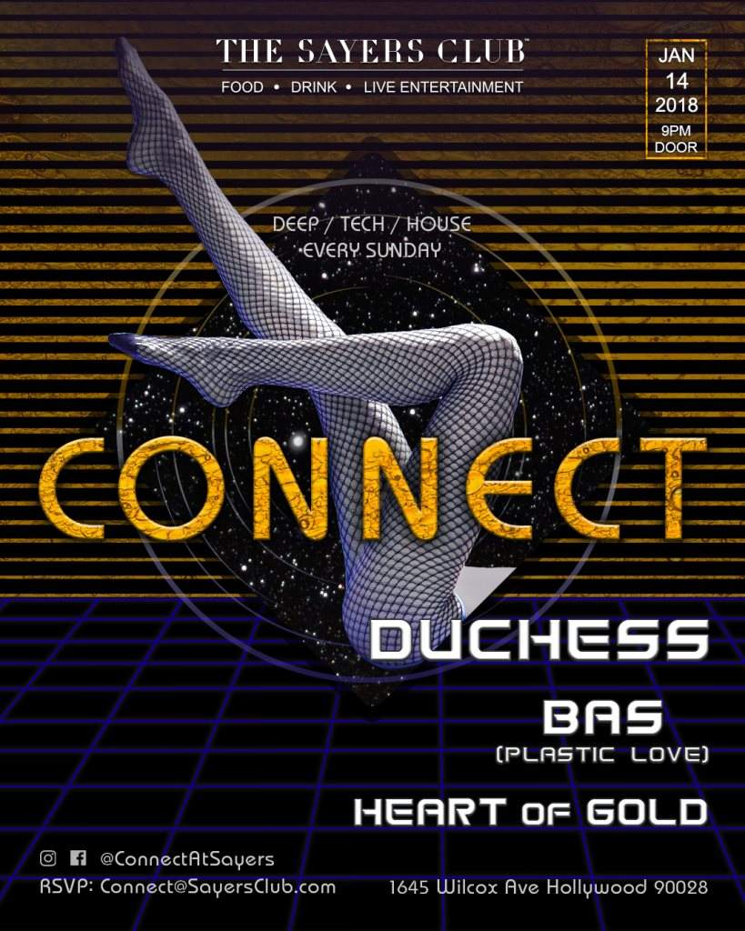 Connect: duchess, Bas, Heart of Gold - Página frontal