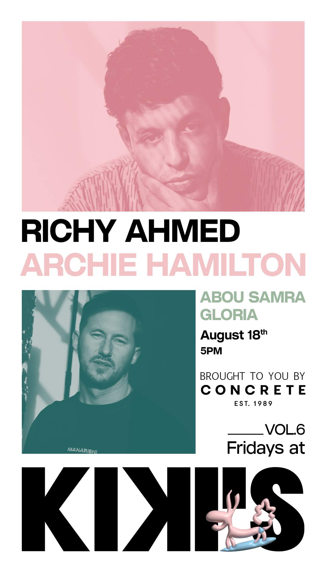 Richy Ahmed & Archie Hamilton - Página frontal