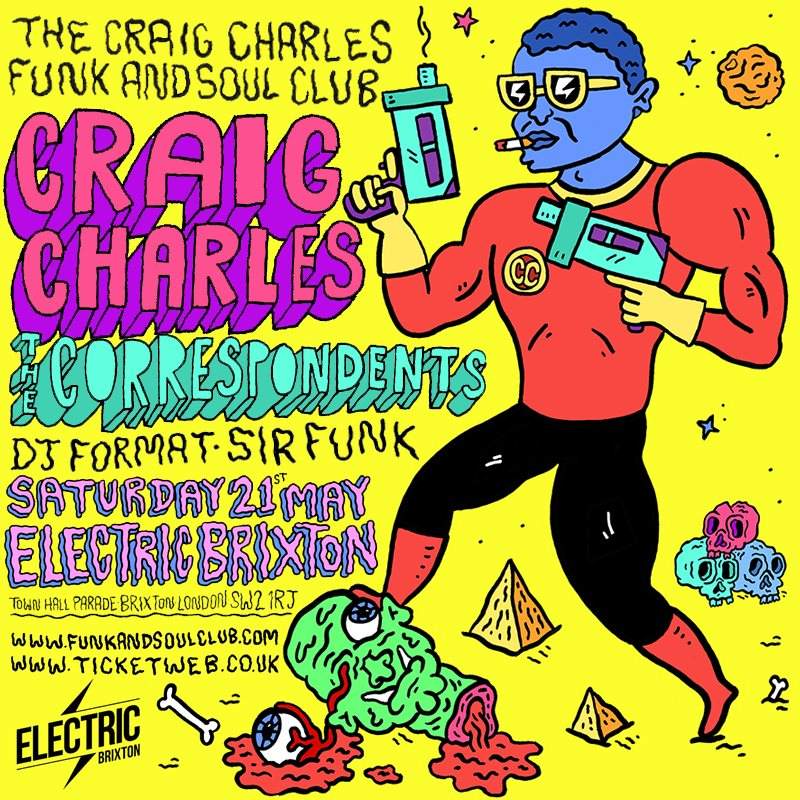 Craig Charles Funk and Soul Club bij Electric Brixton, London