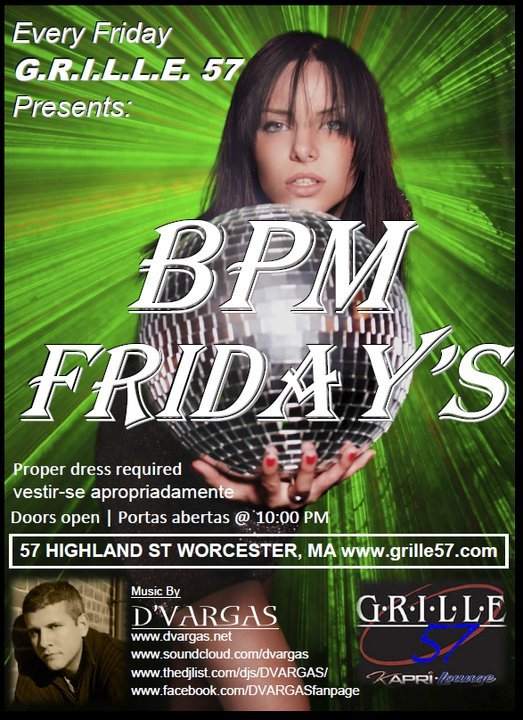 B.P.M Fridays - Página frontal