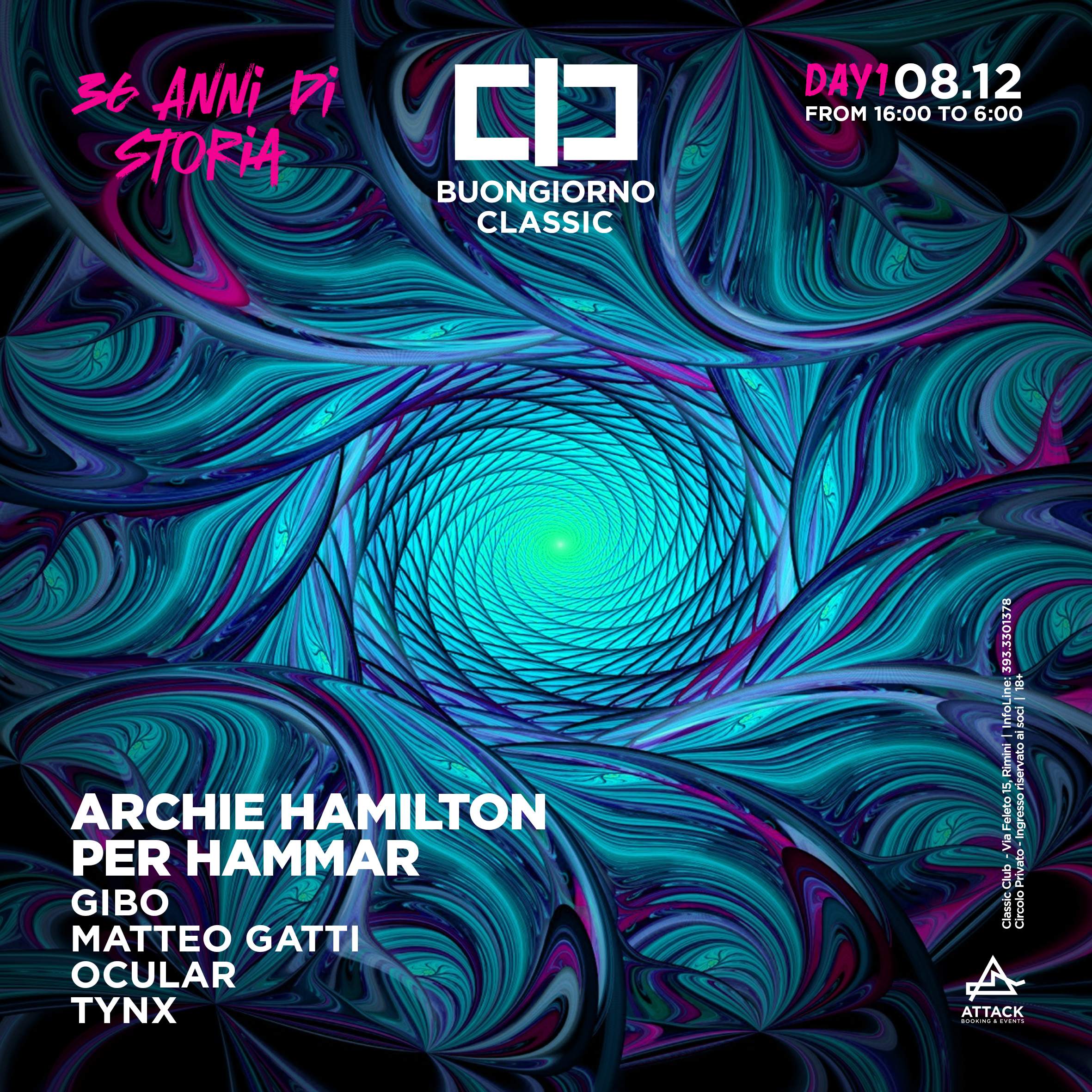 36 Anni di Storia - Day 1 w Archie Hamilton Per Hammar at Buongiorno ...