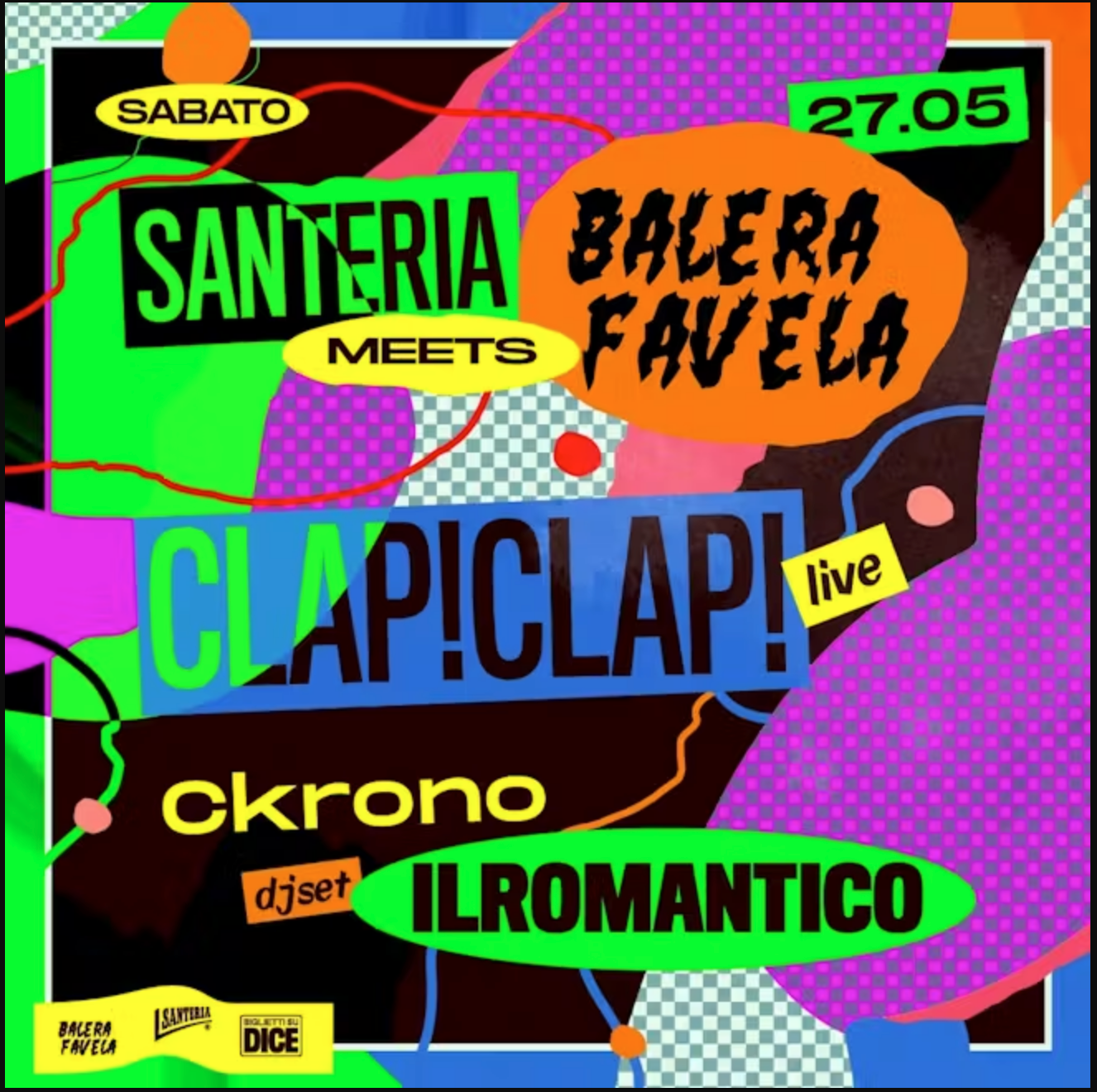 Balera Favela meets Santeria w/ Clap! Clap! live - Página frontal