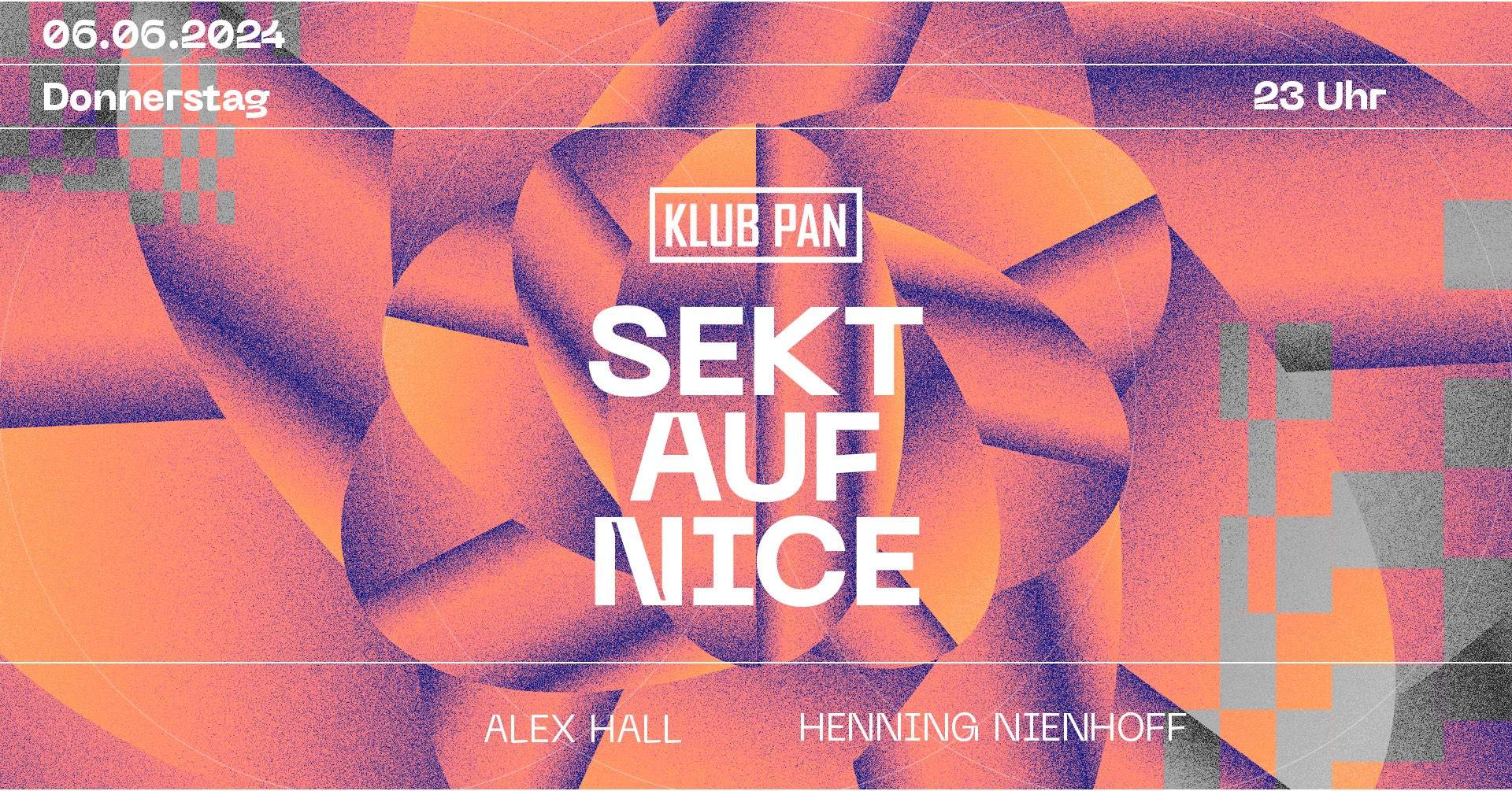 Alex Hall x Henning Nienhoff - フライヤー表