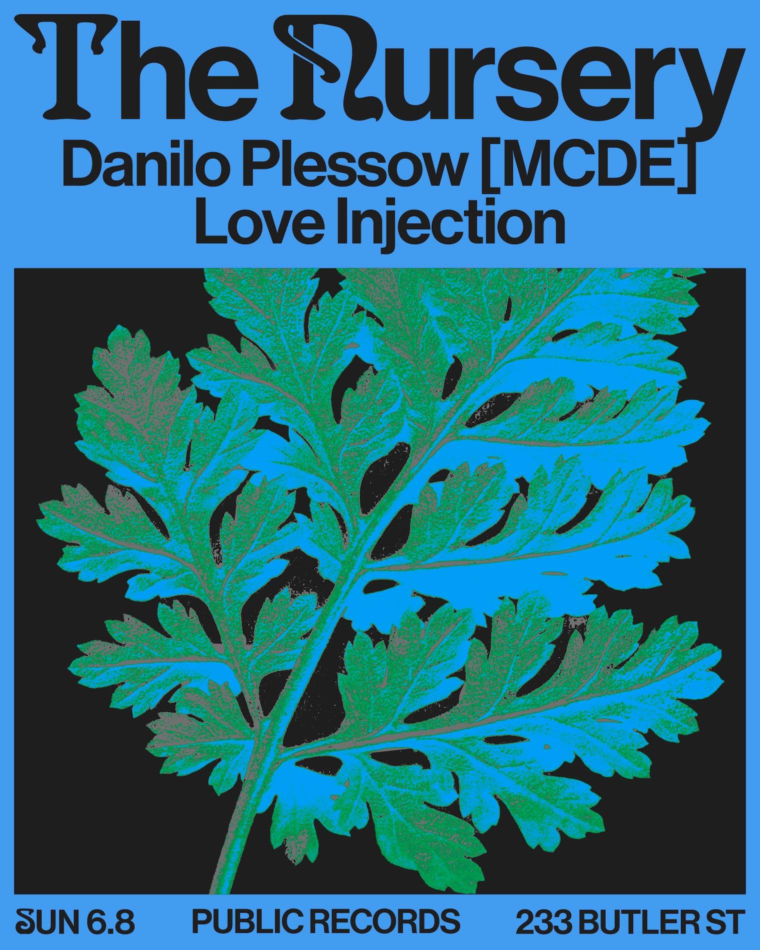 The Nursery: Danilo Plessow [MCDE] + Love Injection at public records ...