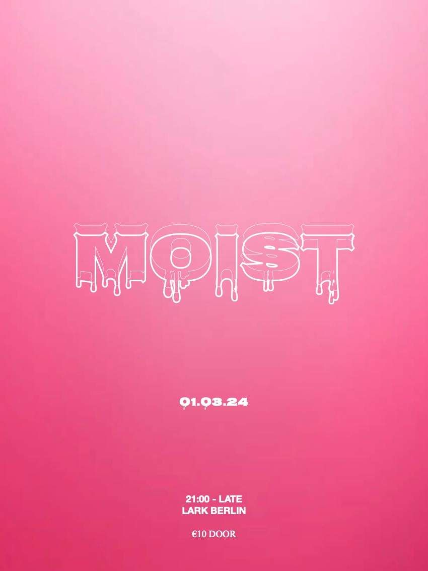 Moist x Skylax Records - This Thing Release Party w Simoncino - フライヤー表