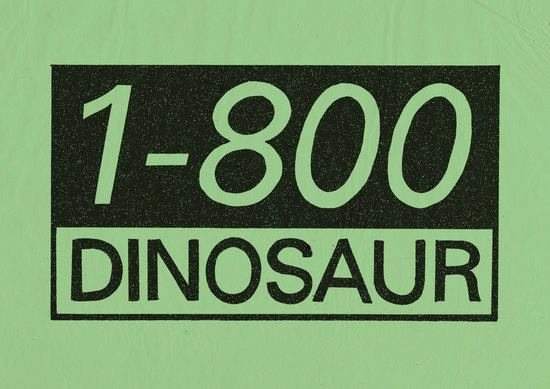 1-800-Dinosaur - Página frontal