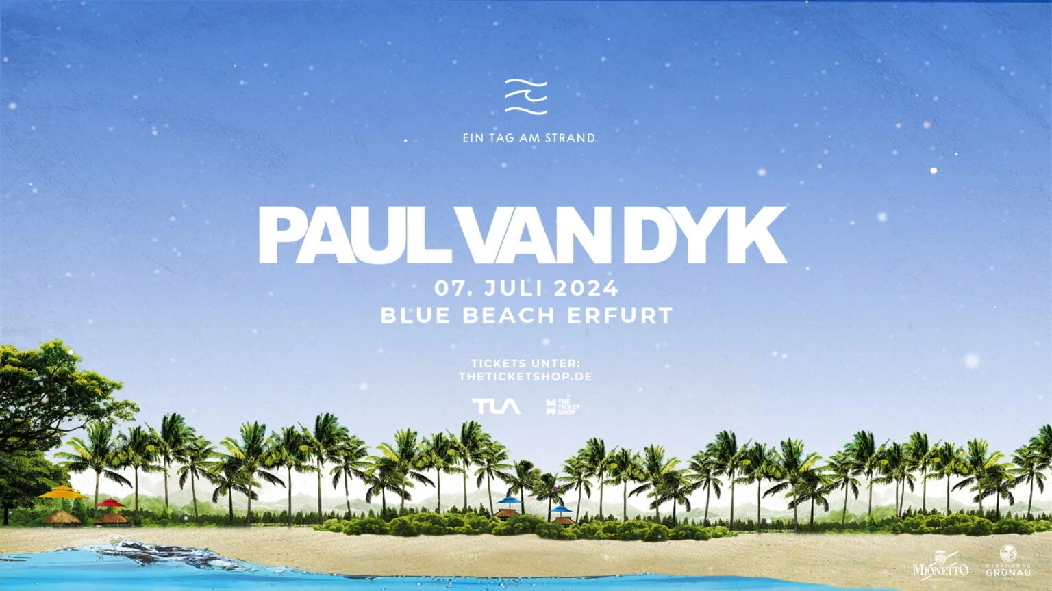 Paul Van Dyk at the Blue Beach Erfurt - Página frontal