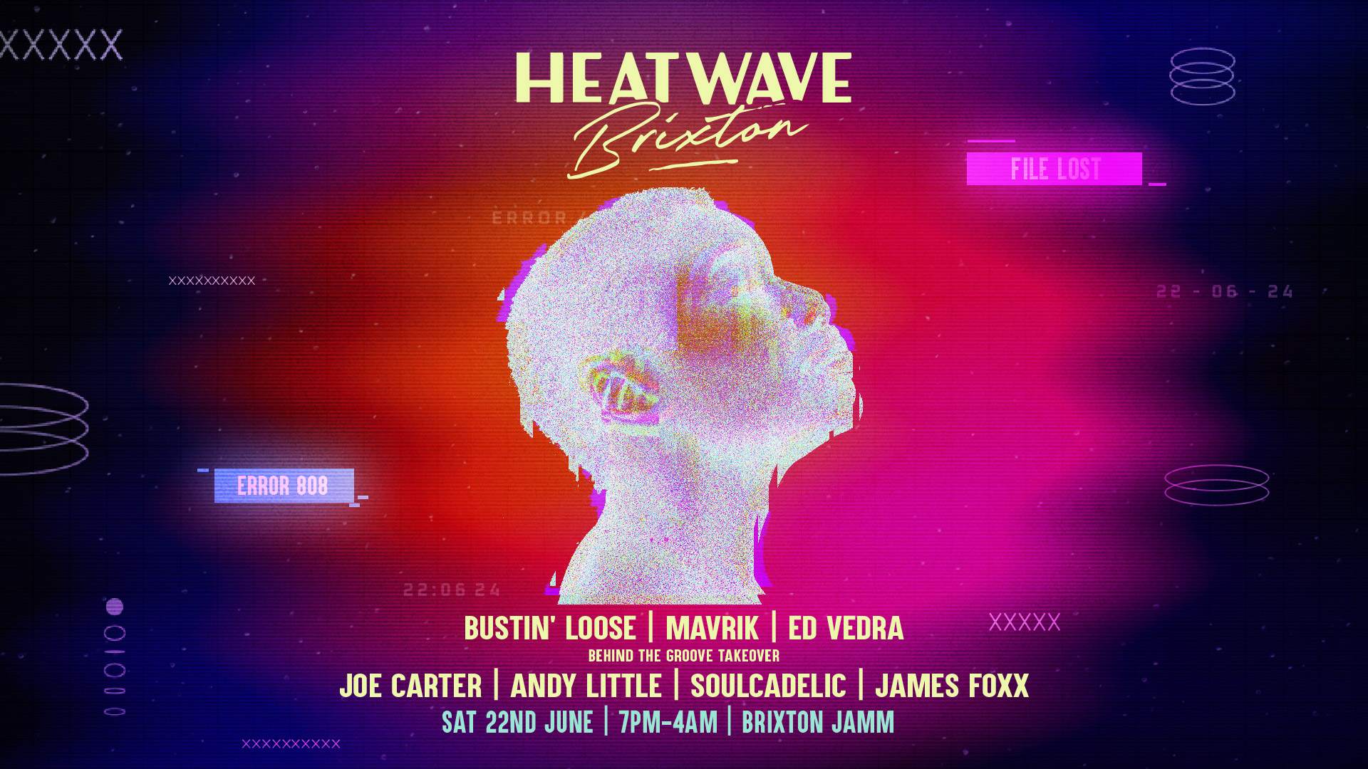 Heatwave Brixton: House & Disco Day & Night Party - Página frontal