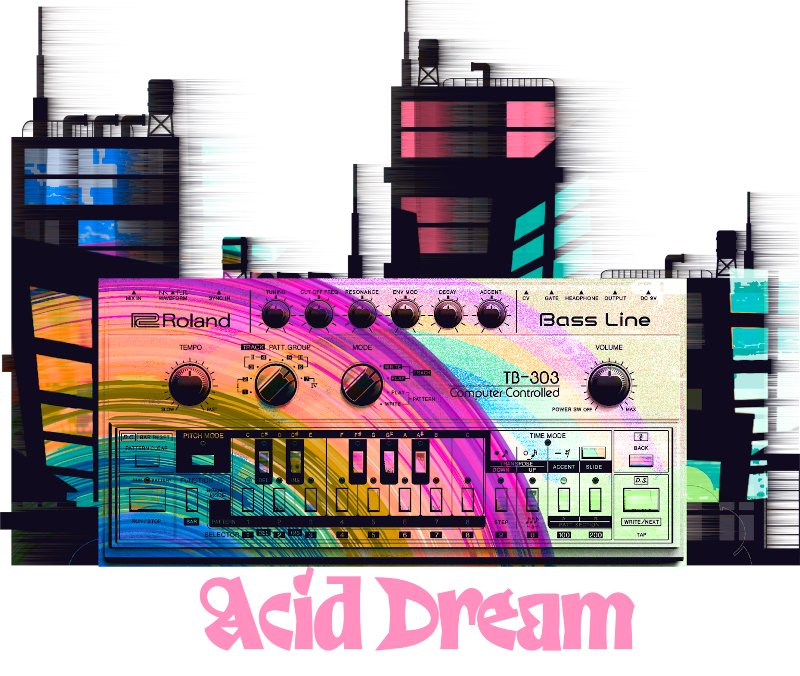 Acid Dream - フライヤー表