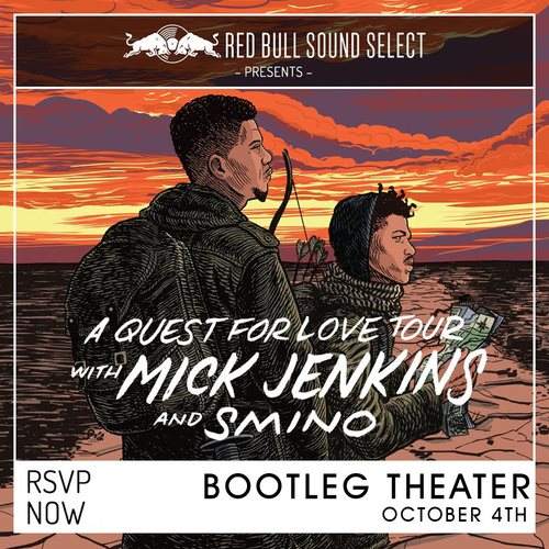 Red Bull Sound Select presents: A Quest For Love Tour with Mick Jenkins & Smino - Página frontal