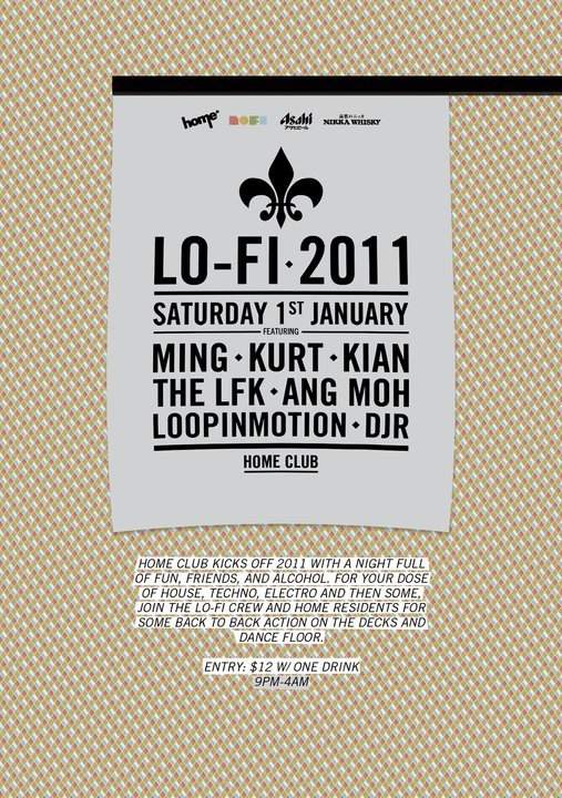 Lo-Fi 2011 - フライヤー表