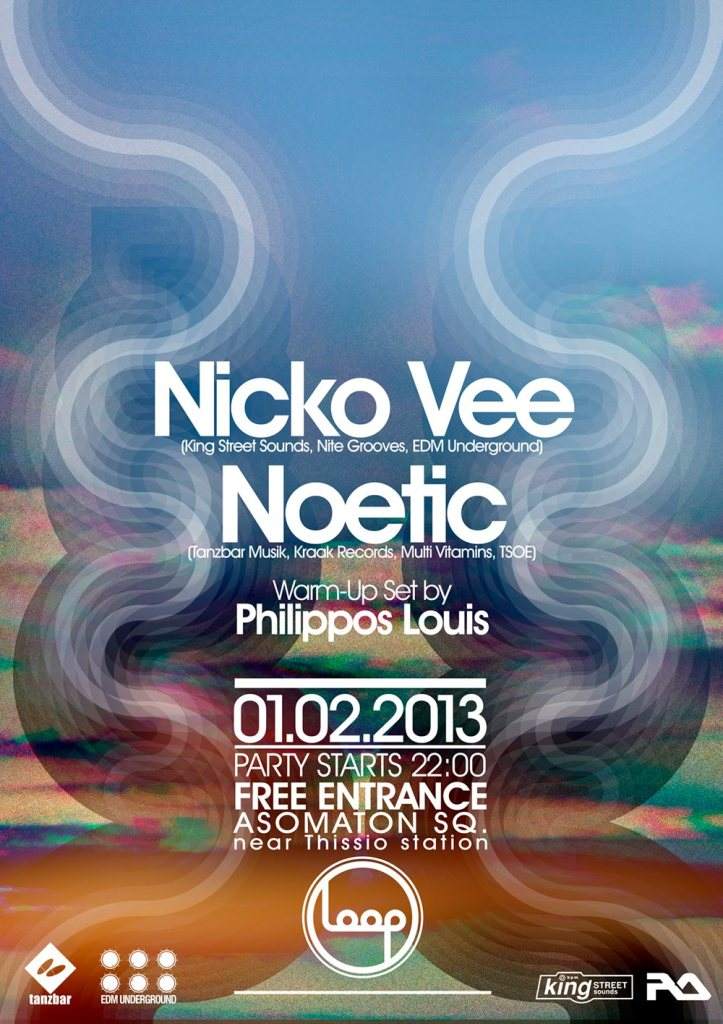 Nicko Vee, Noetic & Philippos Louis - Página frontal