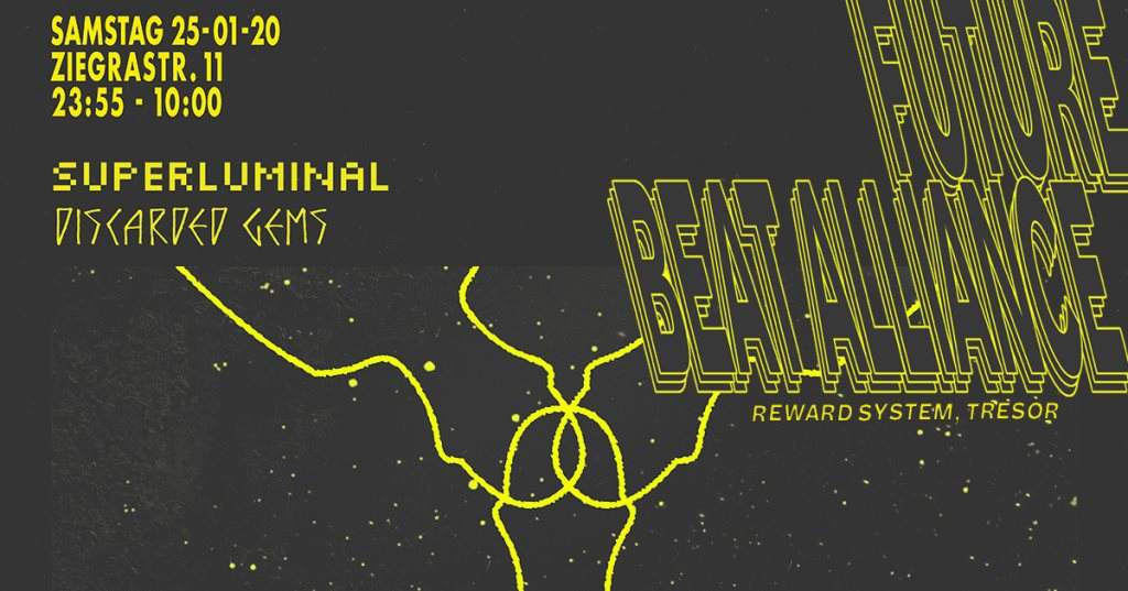 Superluminal x Discarded Gems with Future Beat Alliance, Vlada - フライヤー表