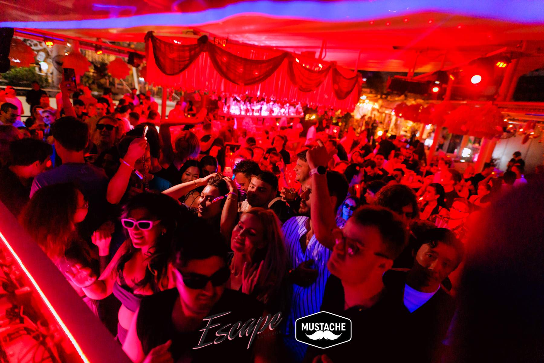 Mustache at Baccarat - Rave on Wednesday at TBA, Bangkok