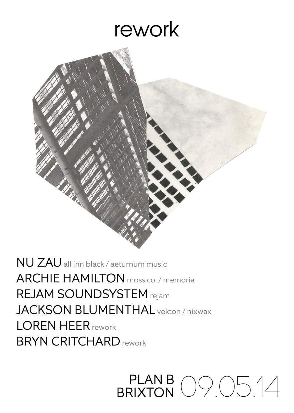 Rework presents Nu Zau and Archie Hamilton - Página frontal