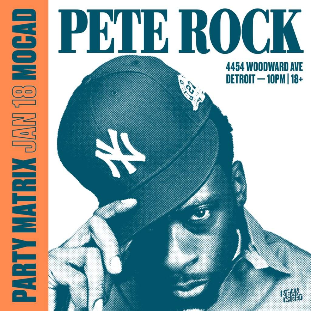 Party Matrix with Pete Rock - フライヤー表