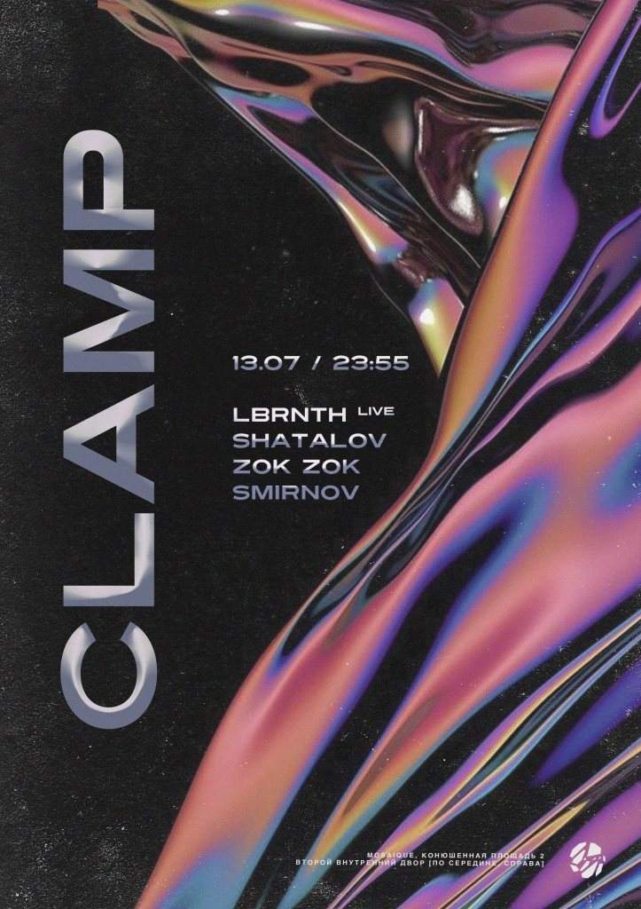 Clamp - Página frontal