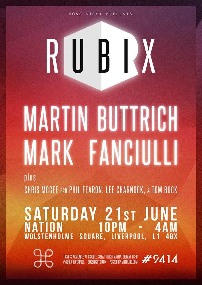 Rubix with Martin Buttrich, Mark Fanciulli - Página trasera