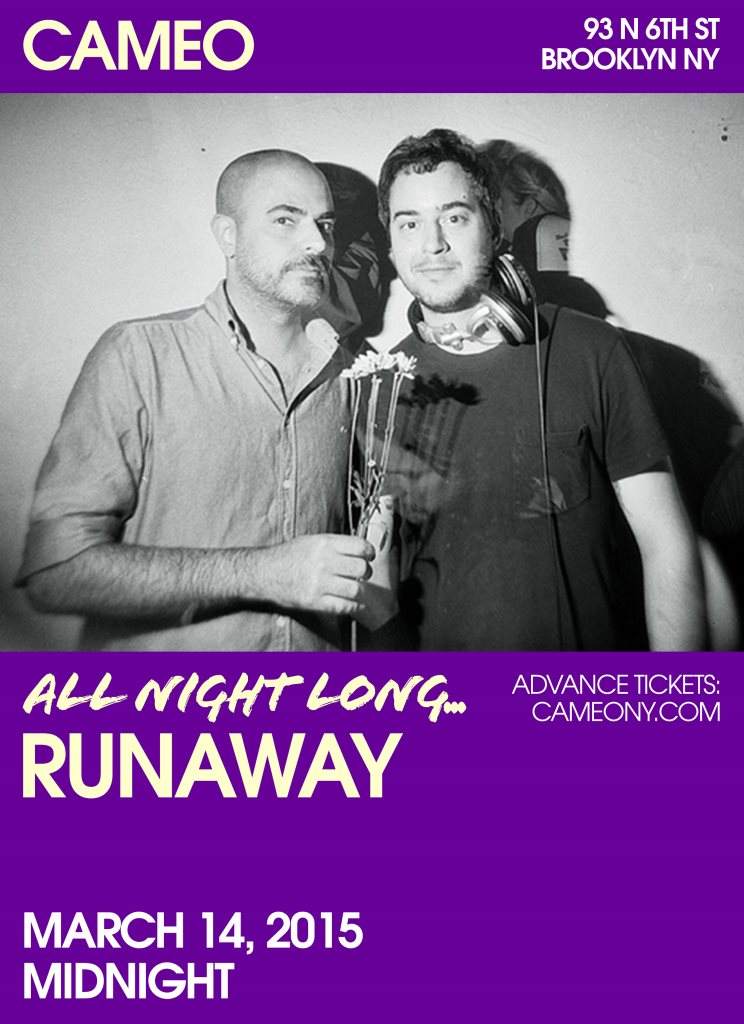 All Night Long #011 With... Runaway (Marcos Cabral & Jacques Renault b2b) - Página frontal