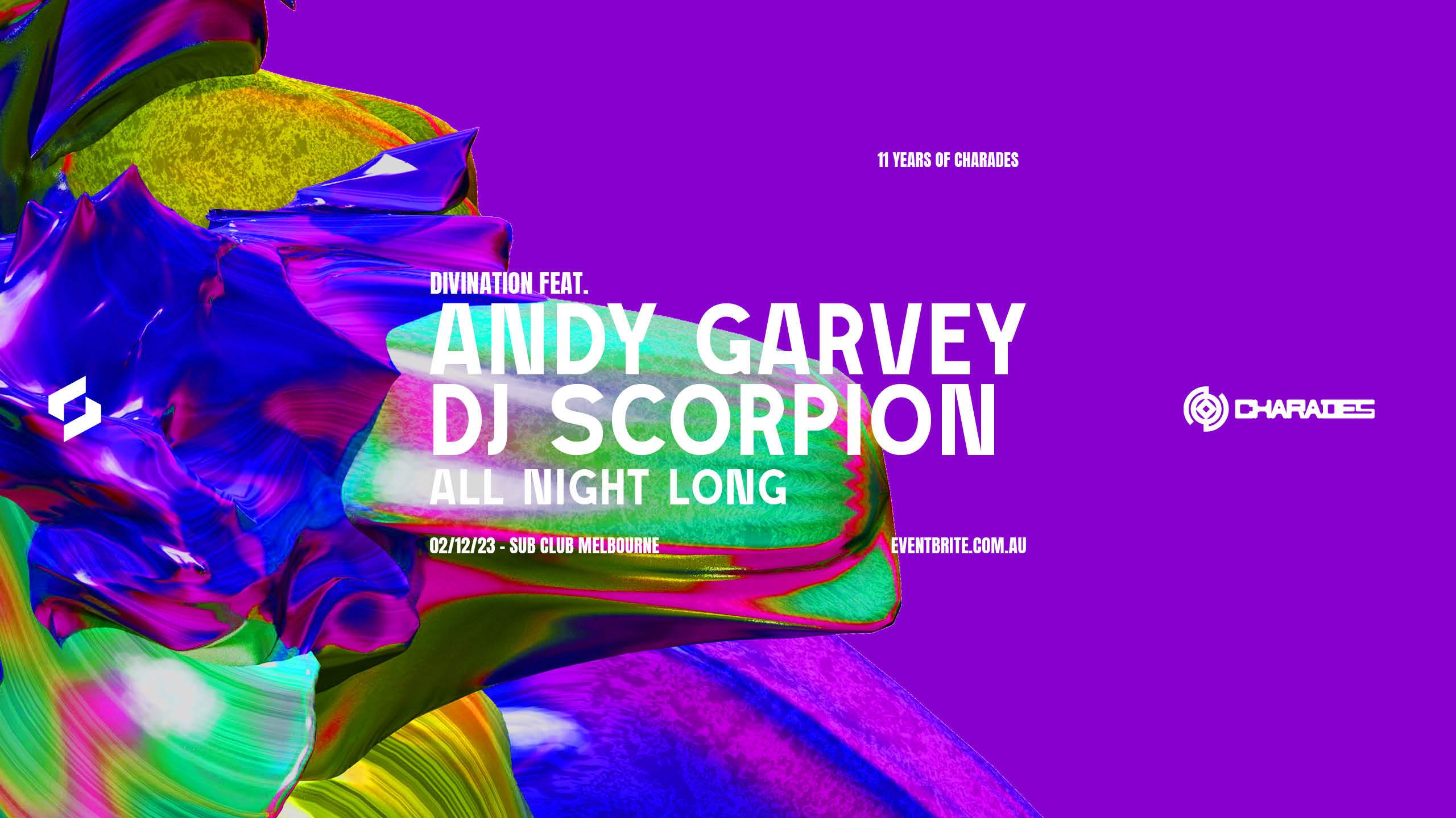 Divination feat. ANDY GARVEY x DJ SCORPION (All Night Long) - Página frontal